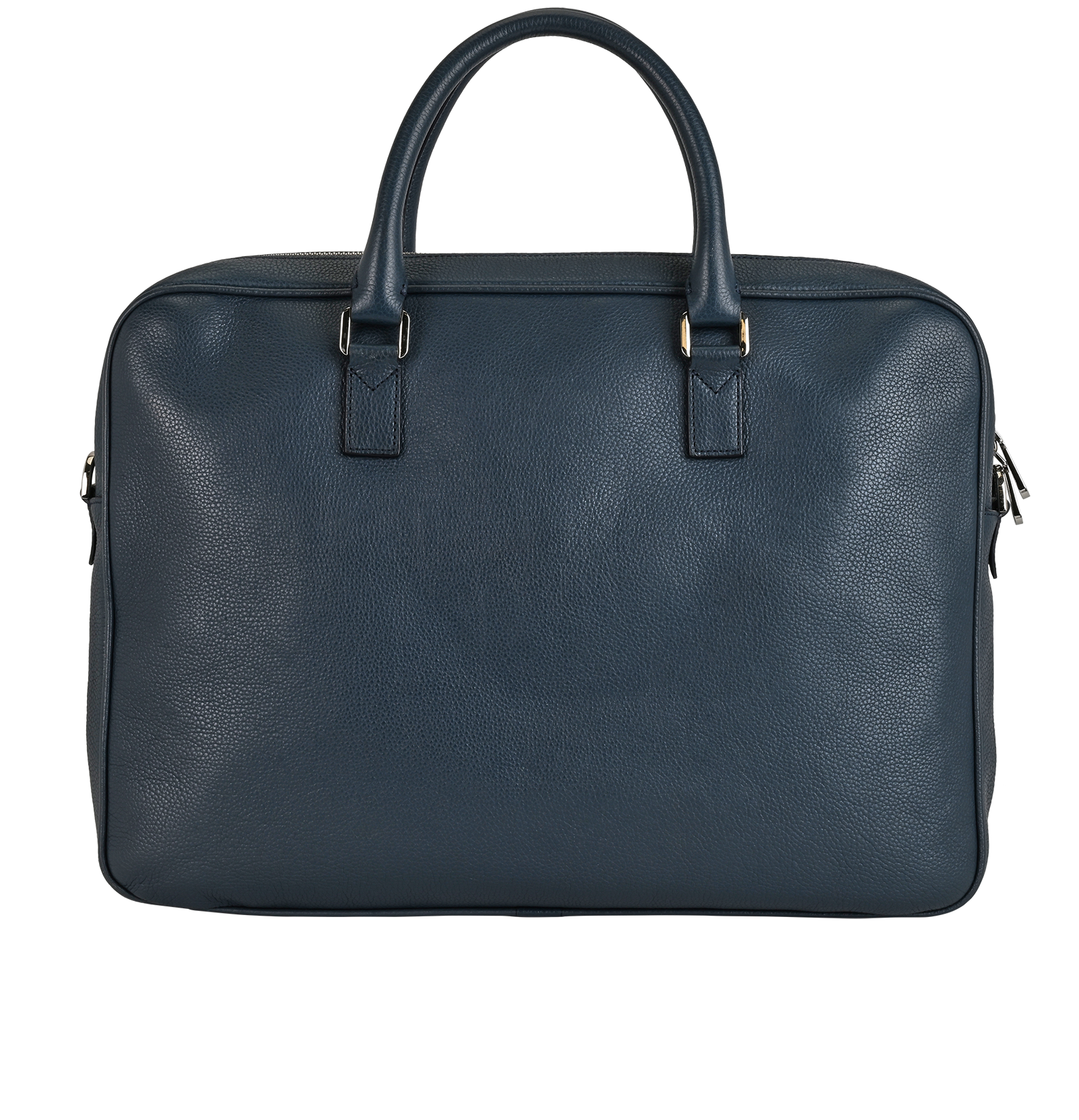 Theo Document Case, &pound;295, Handbags, Blue, Leather, Back view